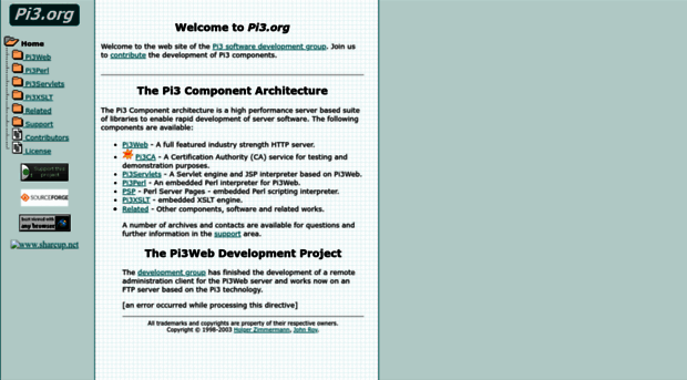 pi3web.sourceforge.net
