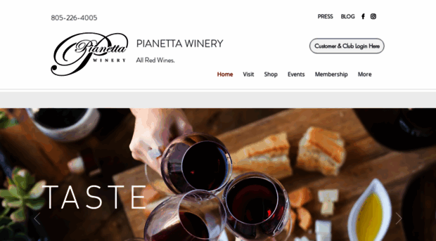 pianettawinery.com