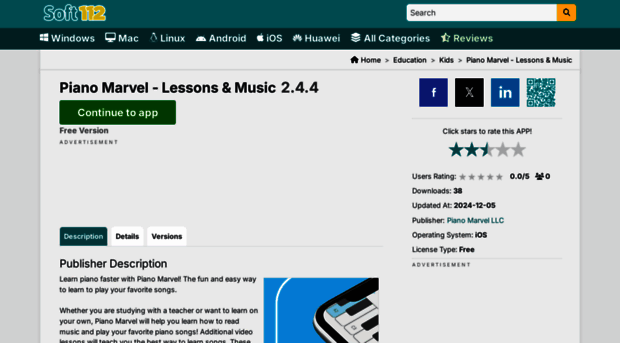 piano-marvel-lessons-music-ios.soft112.com