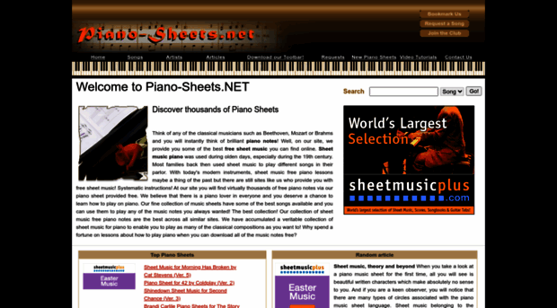 piano-sheets.net