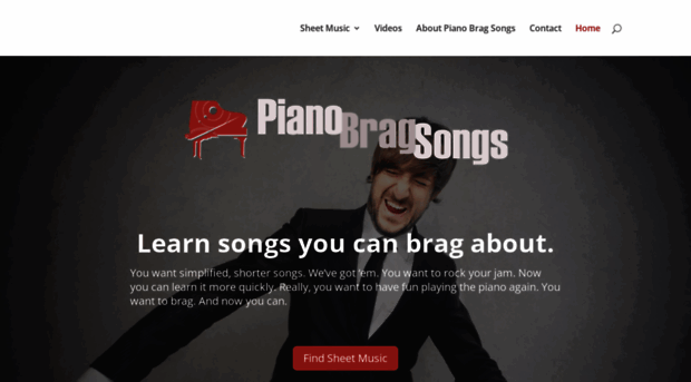 pianobragsongs.com