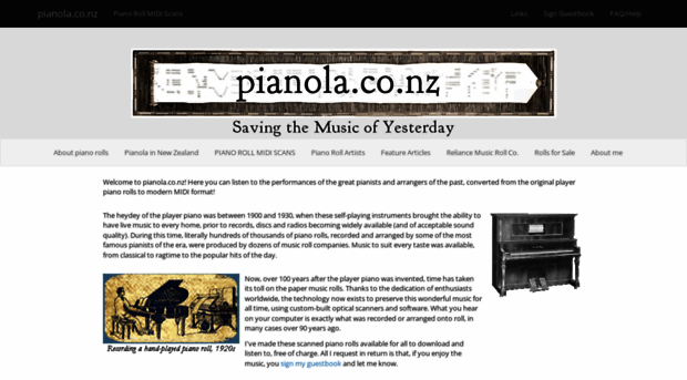 pianola.co.nz