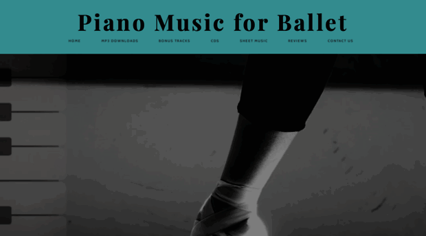 pianomusicforballet.com