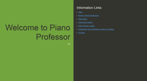 pianoprofessor.com