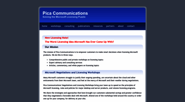 picacommunications.com