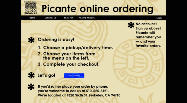 picanteberkeley.alohaorderonline.com