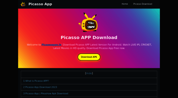 picassoapps.in