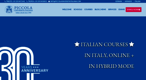 piccolauniversitaitaliana.com