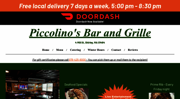 piccolinosrestaurant.com