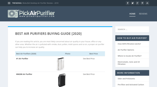 pickairpurifier.com