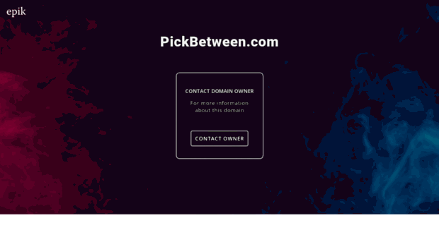 pickbetween.com