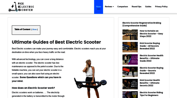 pickelectricscooter.com