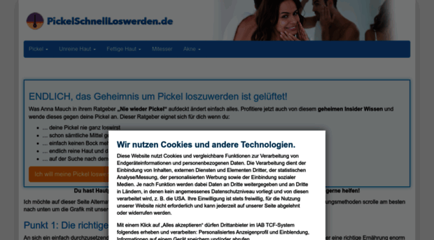 pickelschnellloswerden.de