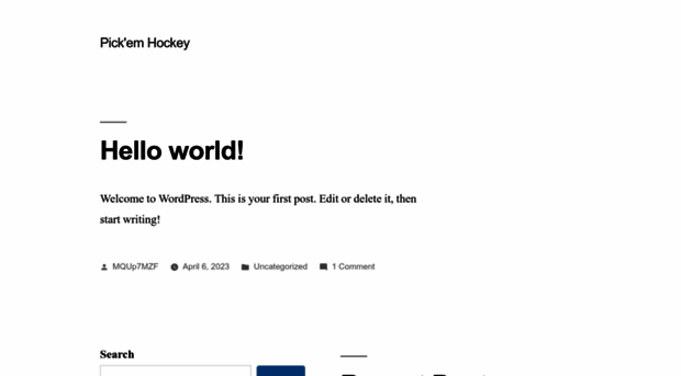 pickemhockey.com