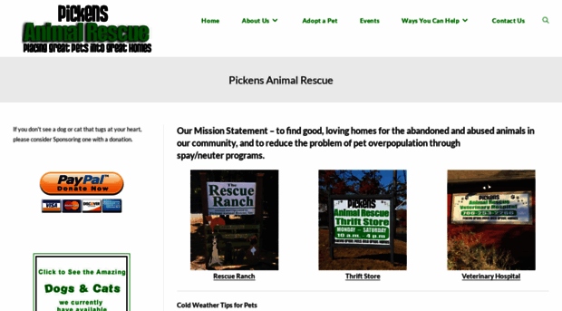 pickensanimalrescue.org