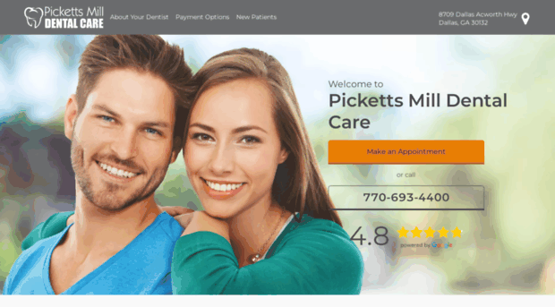 pickettsmilldentalcare.com