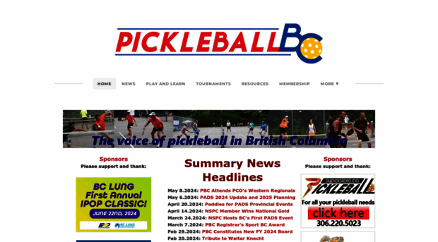 pickleballbc.ca