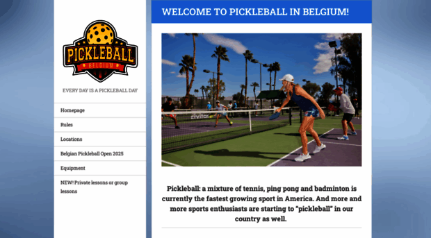 pickleballbelgium.be