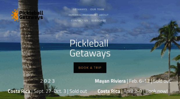 pickleballgetaways.com