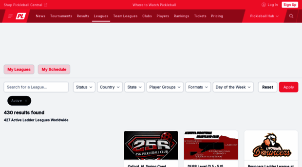 pickleballleagues.com