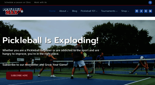 pickleballmax.com