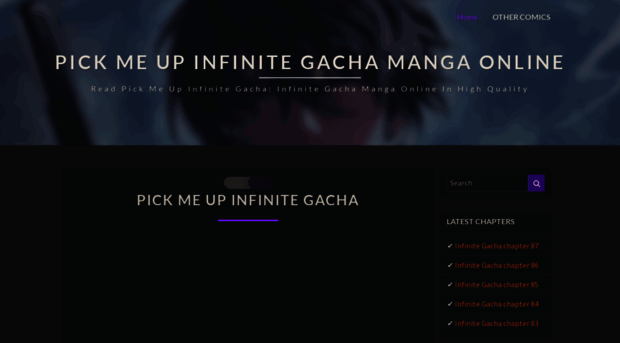 pickmeupinfinitegacha.com