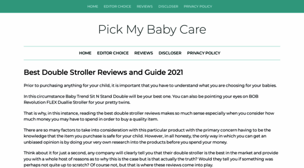 pickmybabycare.com