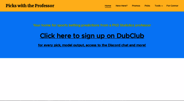 pickswiththeprofessor.com