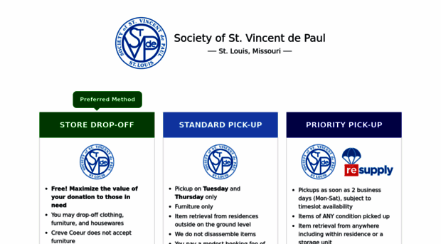 pickup.svdpstl.org