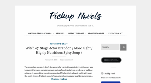 pickupnovels.com