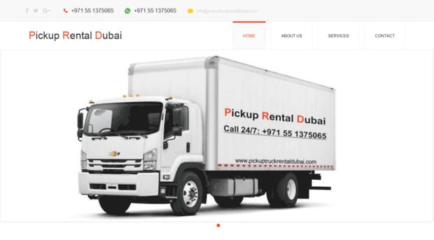 pickuptruckrentaldubai.com