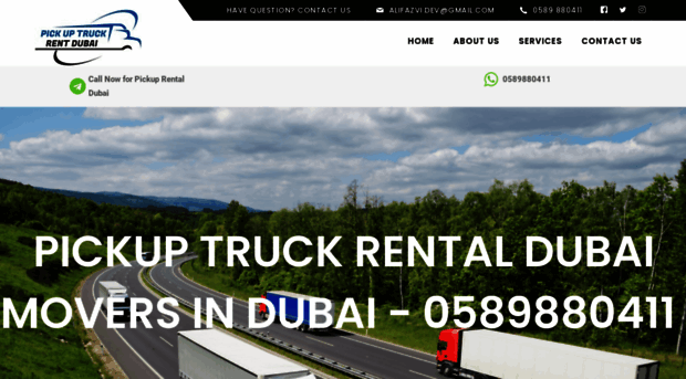 pickuptruckrentdubai.com