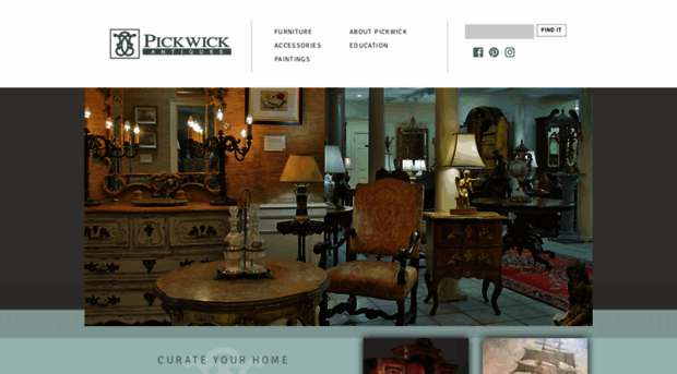 pickwickantiques.com