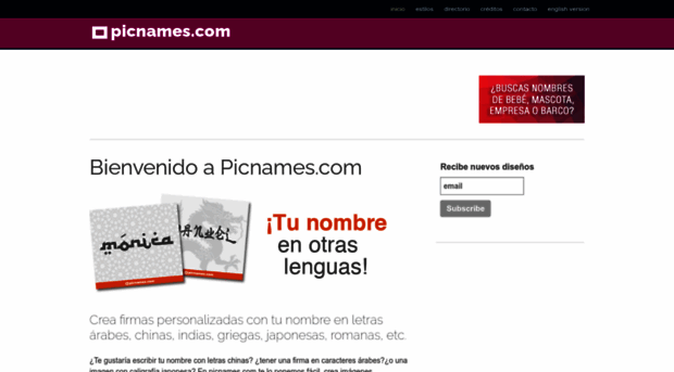 picnames.com