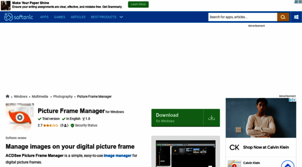 picture-frame-manager.en.softonic.com