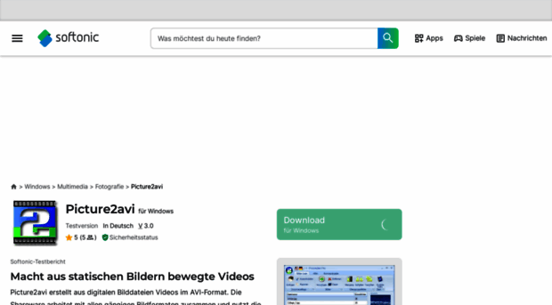 picture2avi.softonic.de