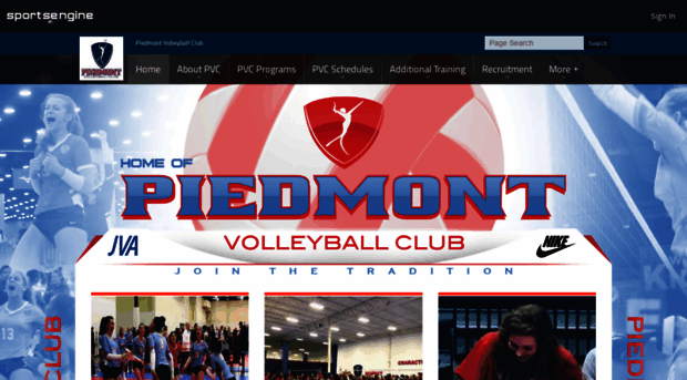 piedmontvolleyballclub.com