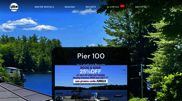 pier100cottages.com