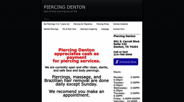 piercingdenton.com