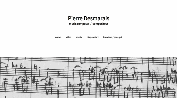 pierredesmaraismusik.com