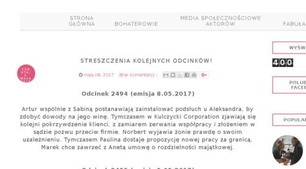 pierwsza-milosc-polsat.blogspot.com