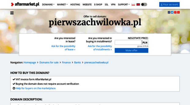 pierwszachwilowka.pl