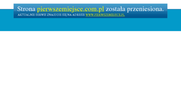 pierwszemiejsce.com.pl