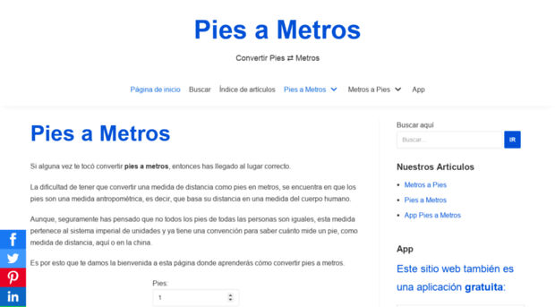 piesametros.com