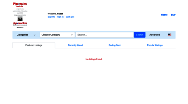 pigeonauctions.com.au