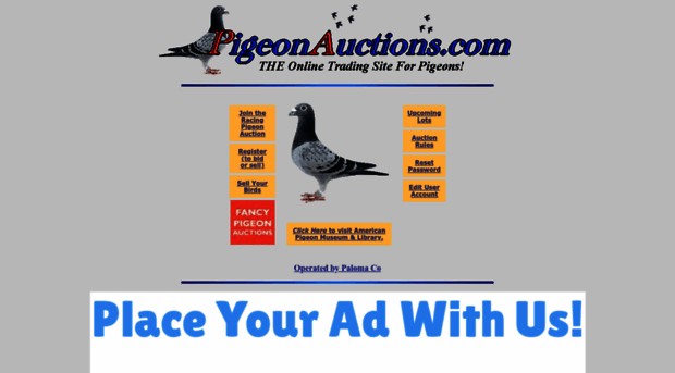 pigeonauctions.com