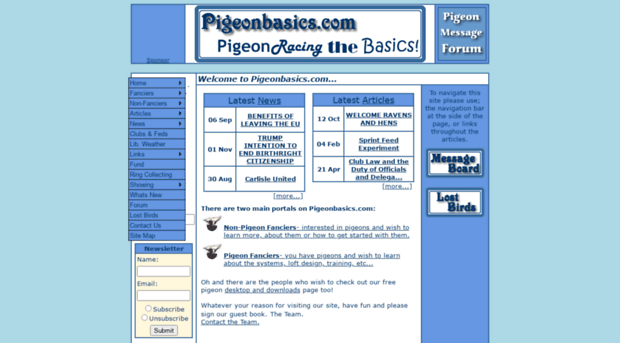 pigeonbasics.org