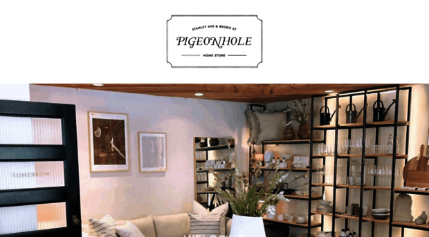 pigeonholehomestore.com