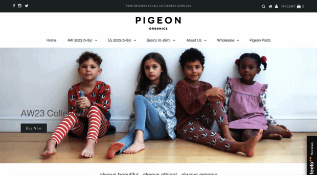pigeonorganics.com