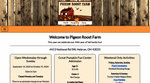 pigeonroostfarm.com